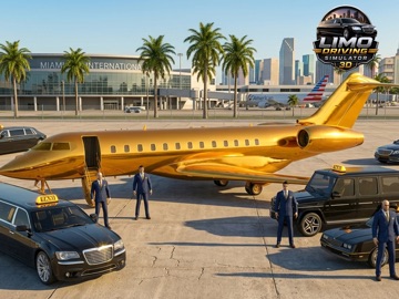 Limo Driving Simulator 3D iPad screenshot