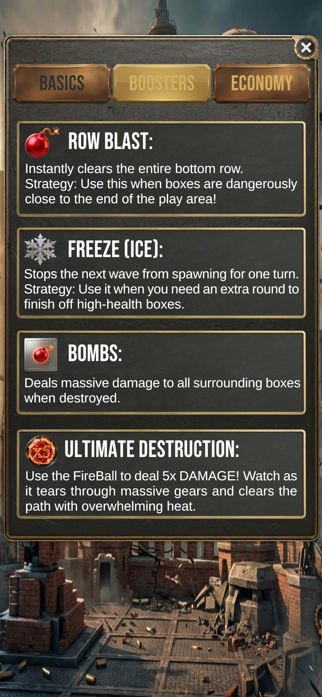 Brick Breaker: Steampunk Blast