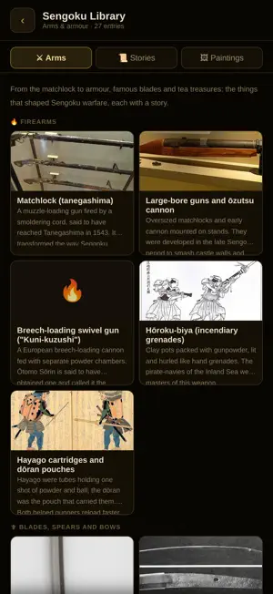 Sengoku - Japan's Clan Map screenshot 4