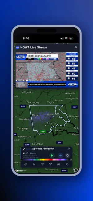 NG Weather Authority iPhone screenshot 1