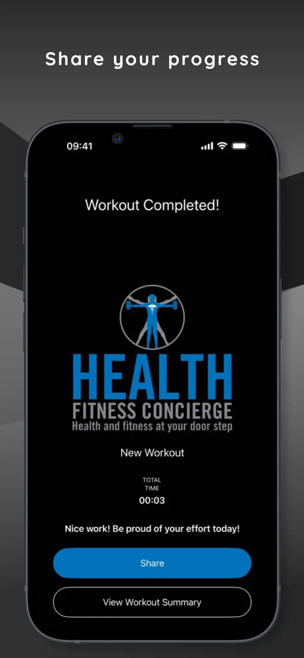 Screenshot #3 pour Health Fitness Concierge