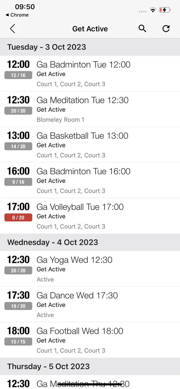 Screenshot #3 pour QMSU Sport