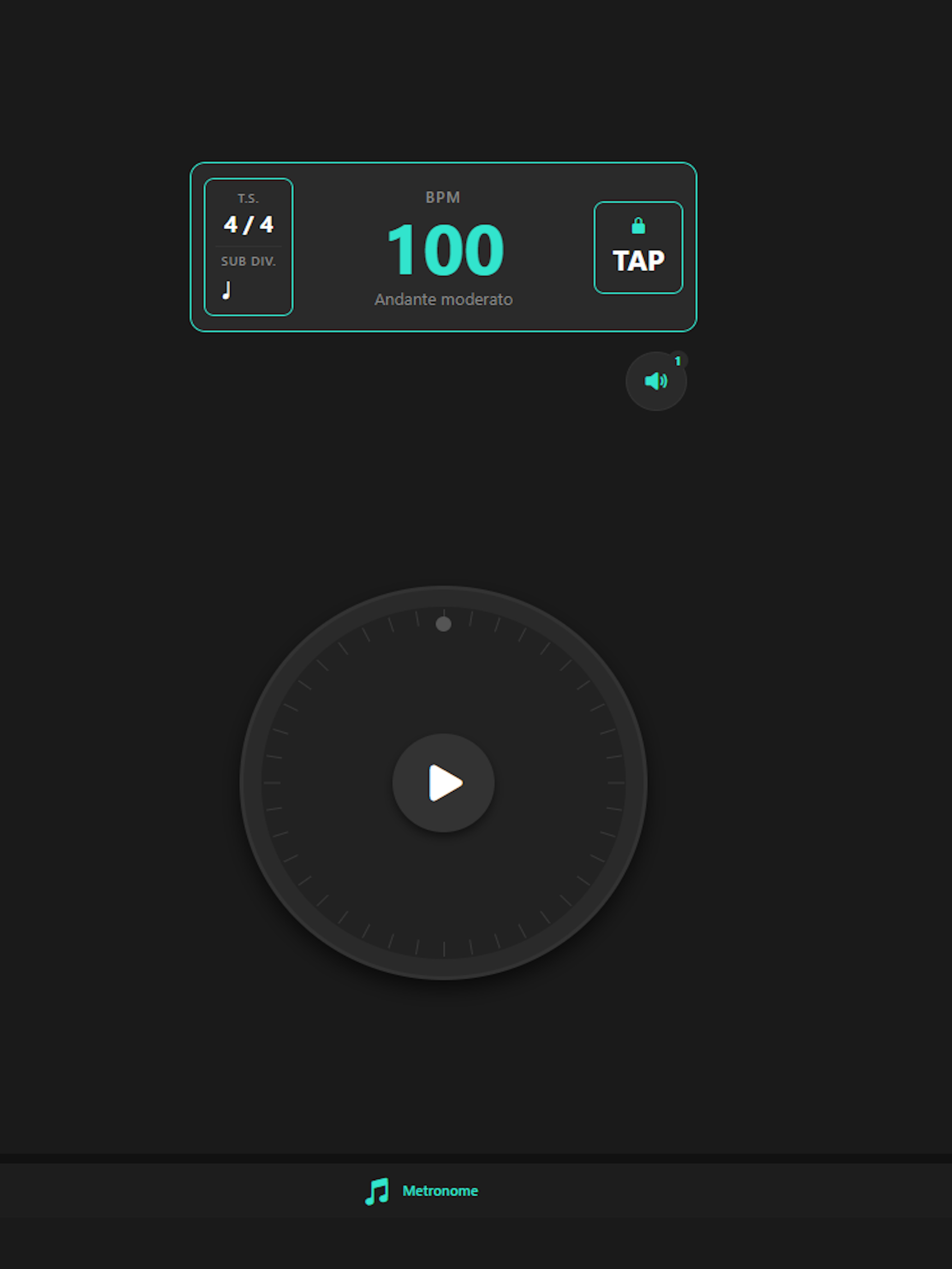 Metronome: Simple & Accurate