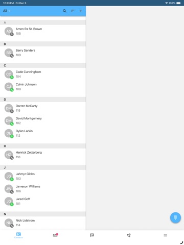 SmartComm UC Mobile iPad screenshot