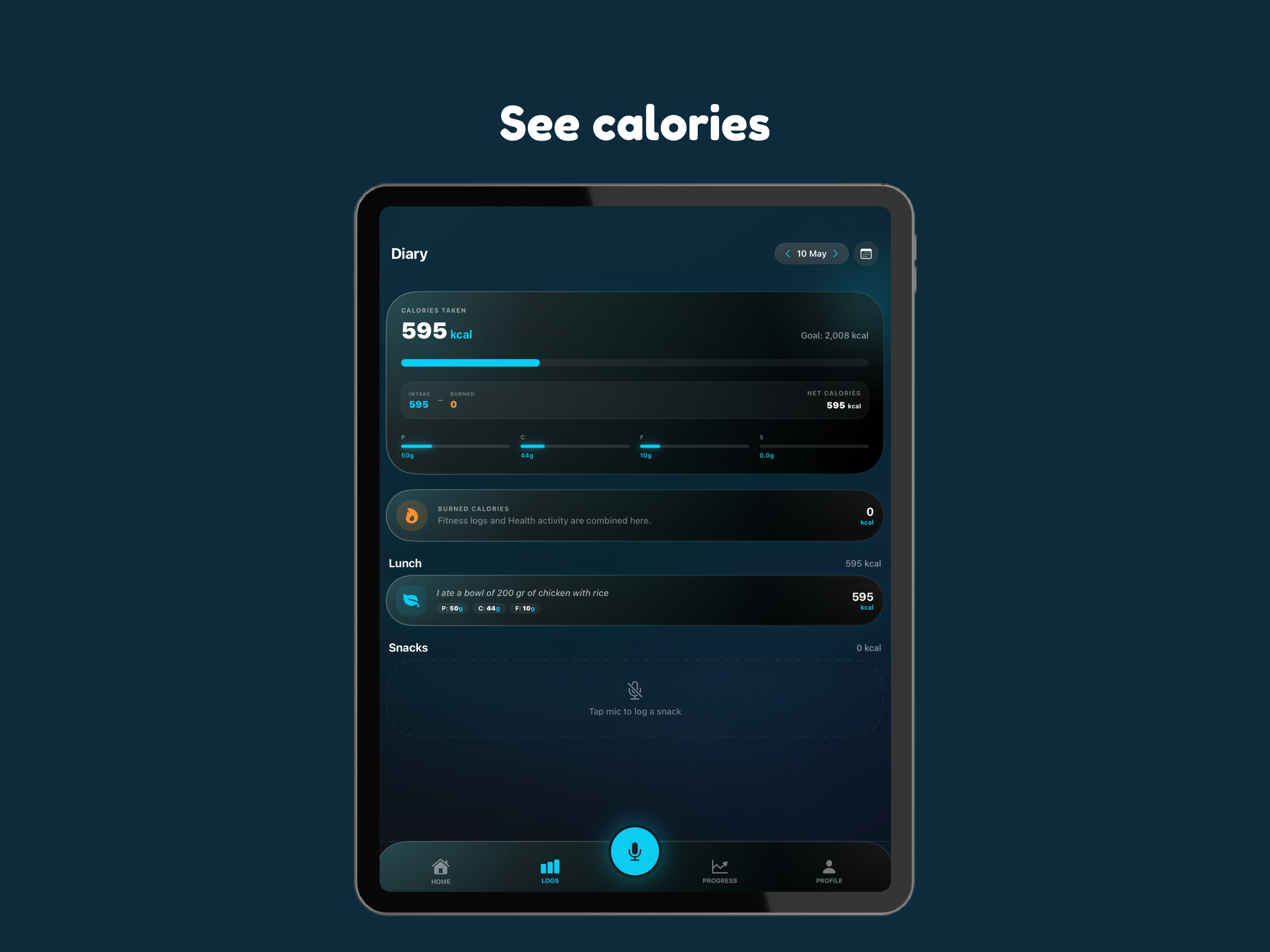 Calorie Tracker: VCal screenshot 10