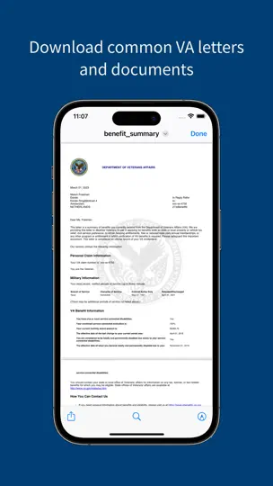 VA: Health And Benefits iPhone Screenshot 5