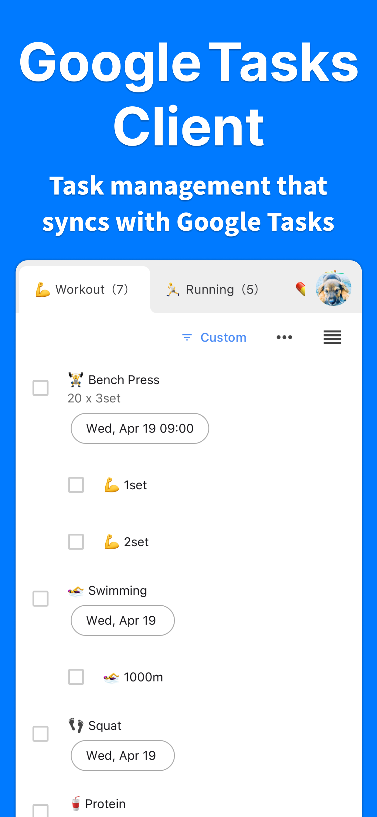 ToDo for Google - Manage tasks