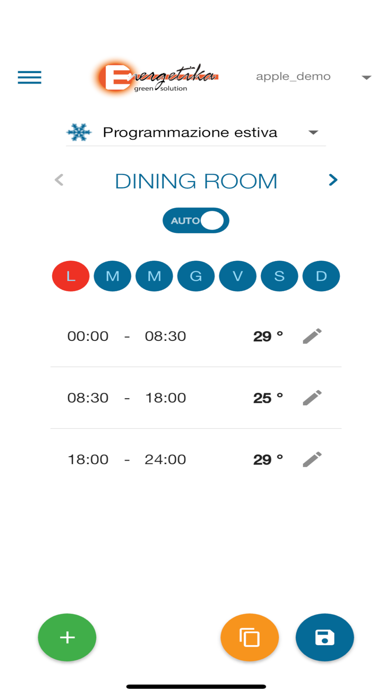 Energetika Smart Control Screenshot