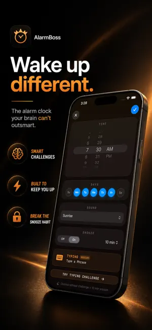 AlarmBoss: Wake Up Challenges screenshot 1