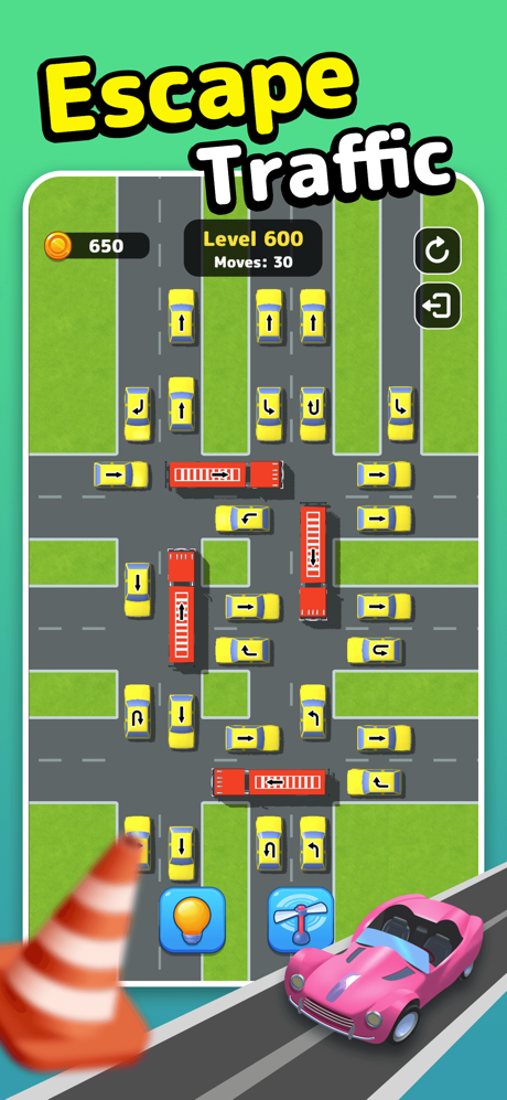 3D Car Game: Parking Jam screenshot 2