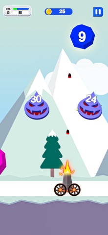 Cannon Shooter Game 2025 iPhone screenshot