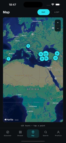 360° Virtual Tours Platform iPhone screenshot