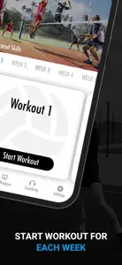 Volleyball Training Workouts screenshot #3 for iPhone