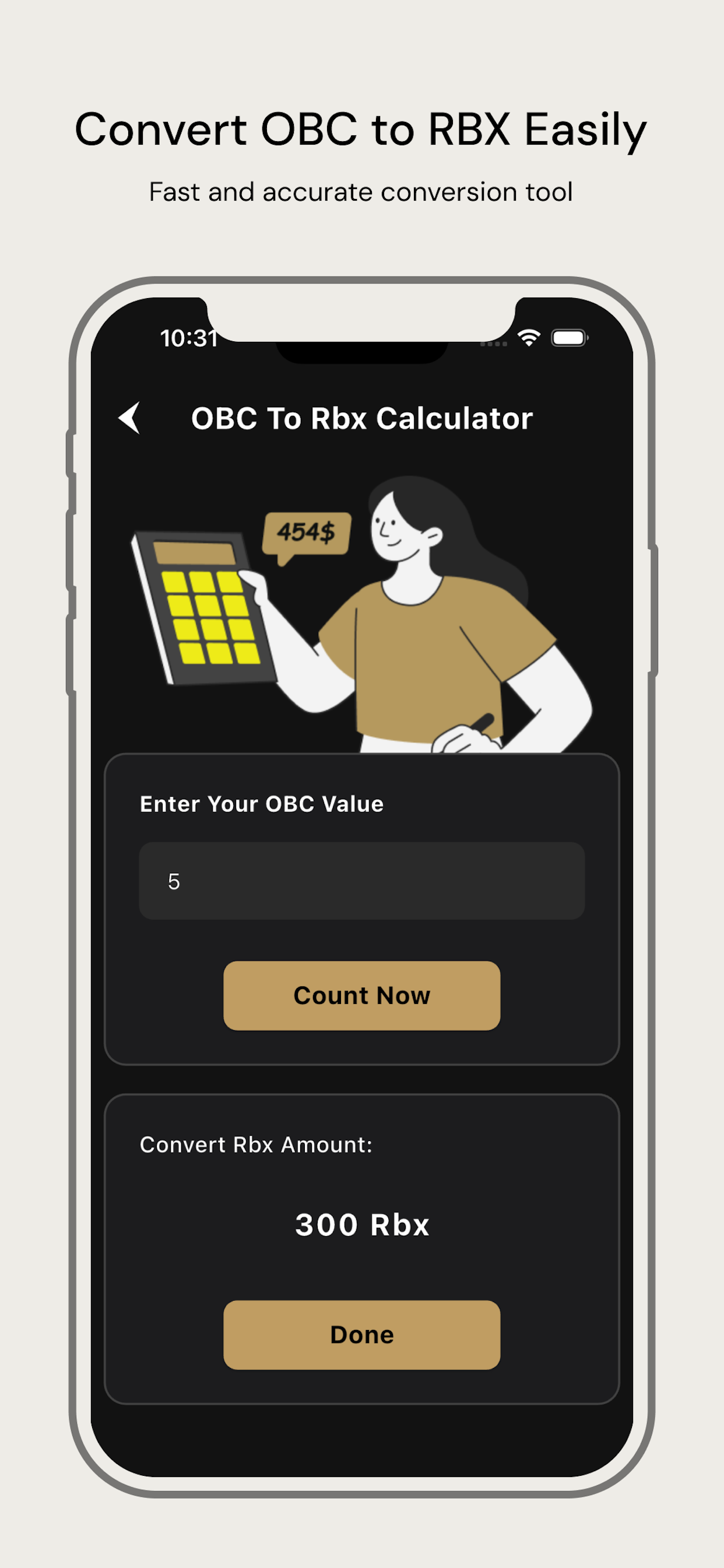 Get Rbux Counter & RBX Calc screenshot 4