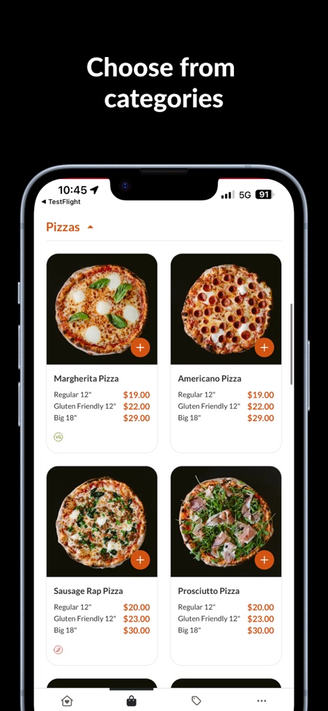 Revolver Pizza Co. - Food & Drink App | MWM
