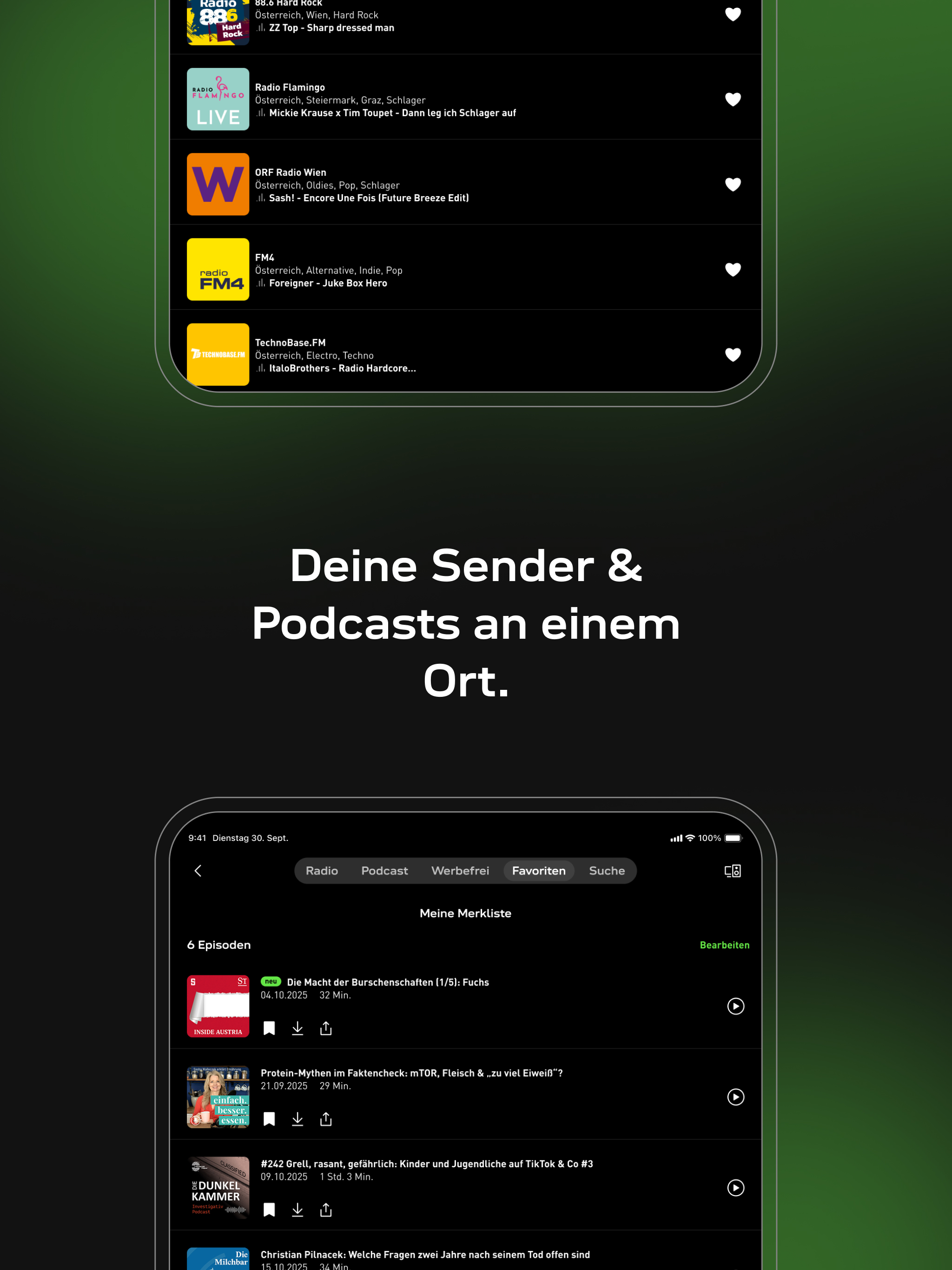 radio.at - Live FM radio app