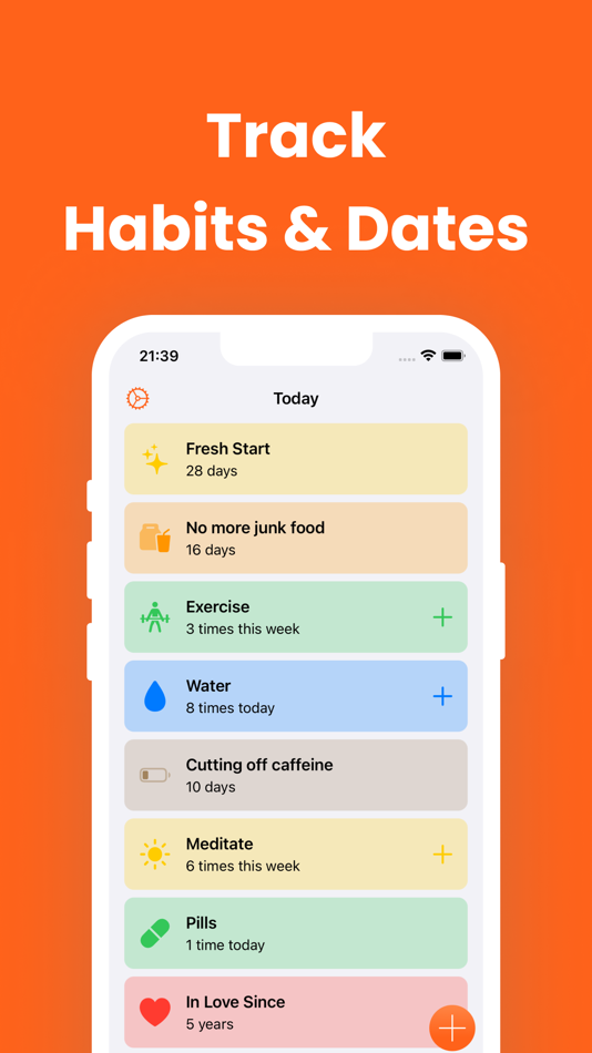 #1. Day Counter & Tracker - Since (iOS) Podle: Necati Aydin