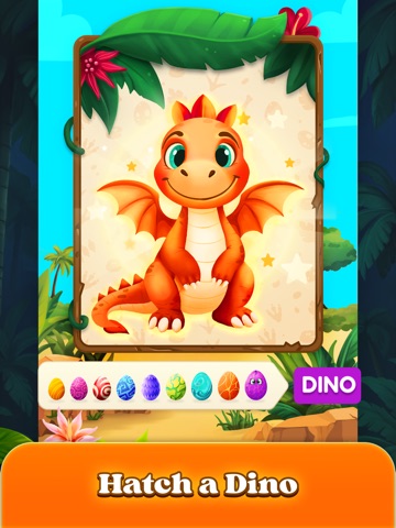 Dino Eggs Merge・Suika & Match iPad screenshot