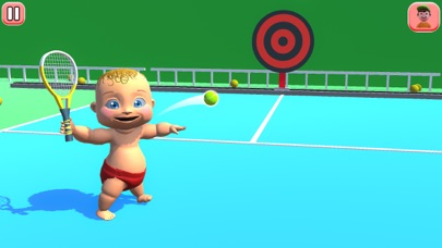 Baby Tennis Champs: Find Daddy Screenshot