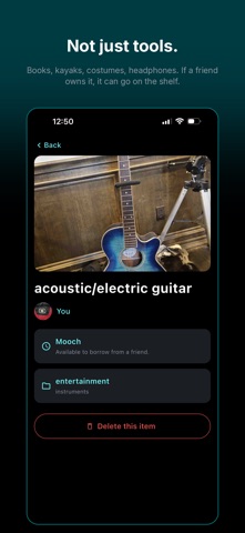 Mooch: Lend, Borrow, and Track Screenshot 10 of 10