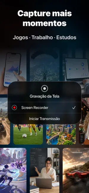 Gravador de Tela Pro: Clipes iPhone screenshot 2