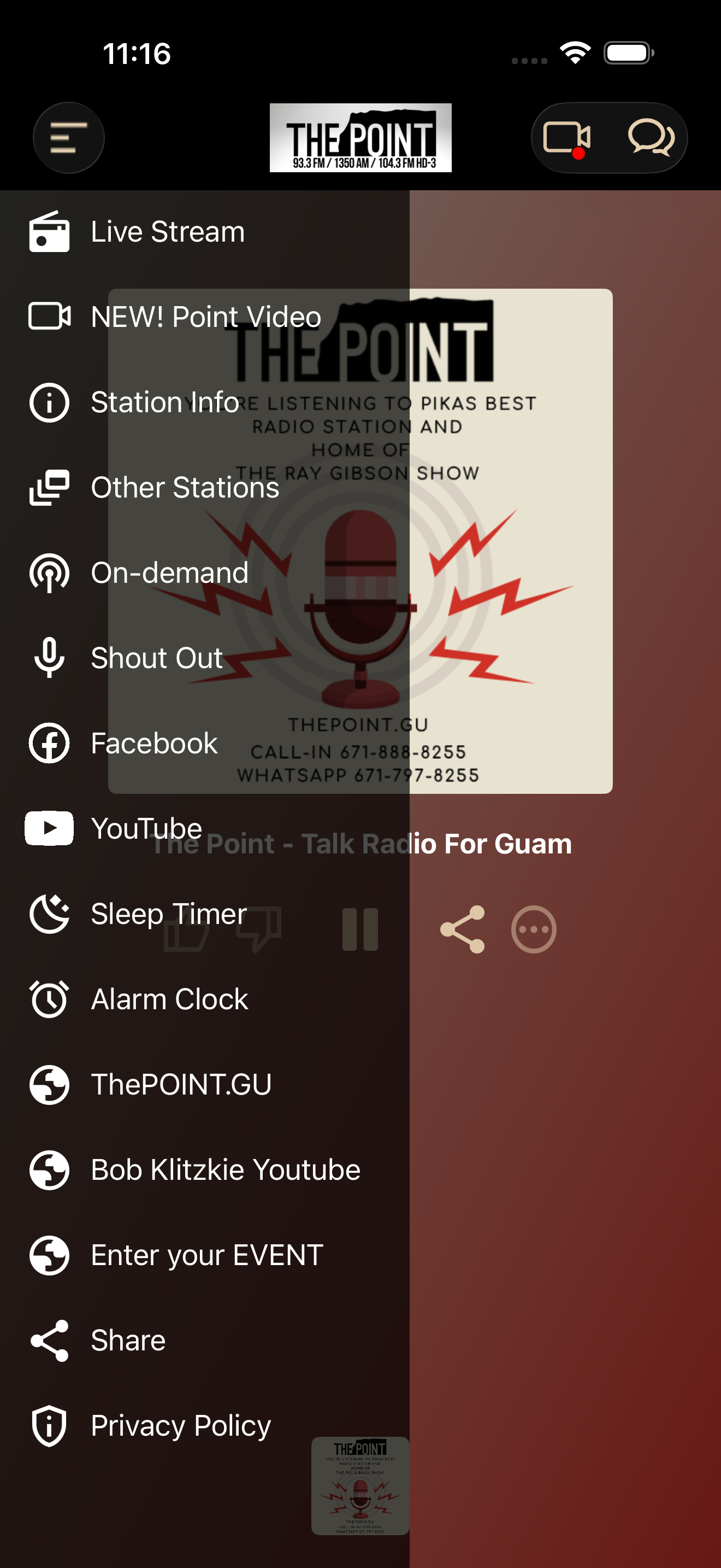 93.3 ThePOINT Guam screenshot 4