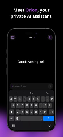 Orion Personal AI Screenshot 1 of 9