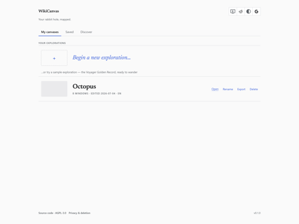 WikiCanvas screenshot 5