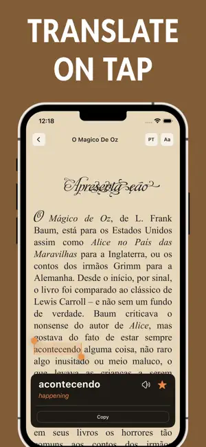Portuguese Reading Audio Books screenshot 2