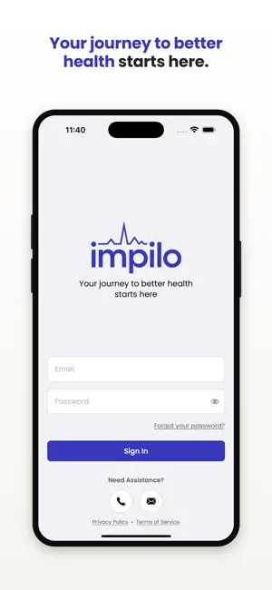 Impilo Patient screenshot 1