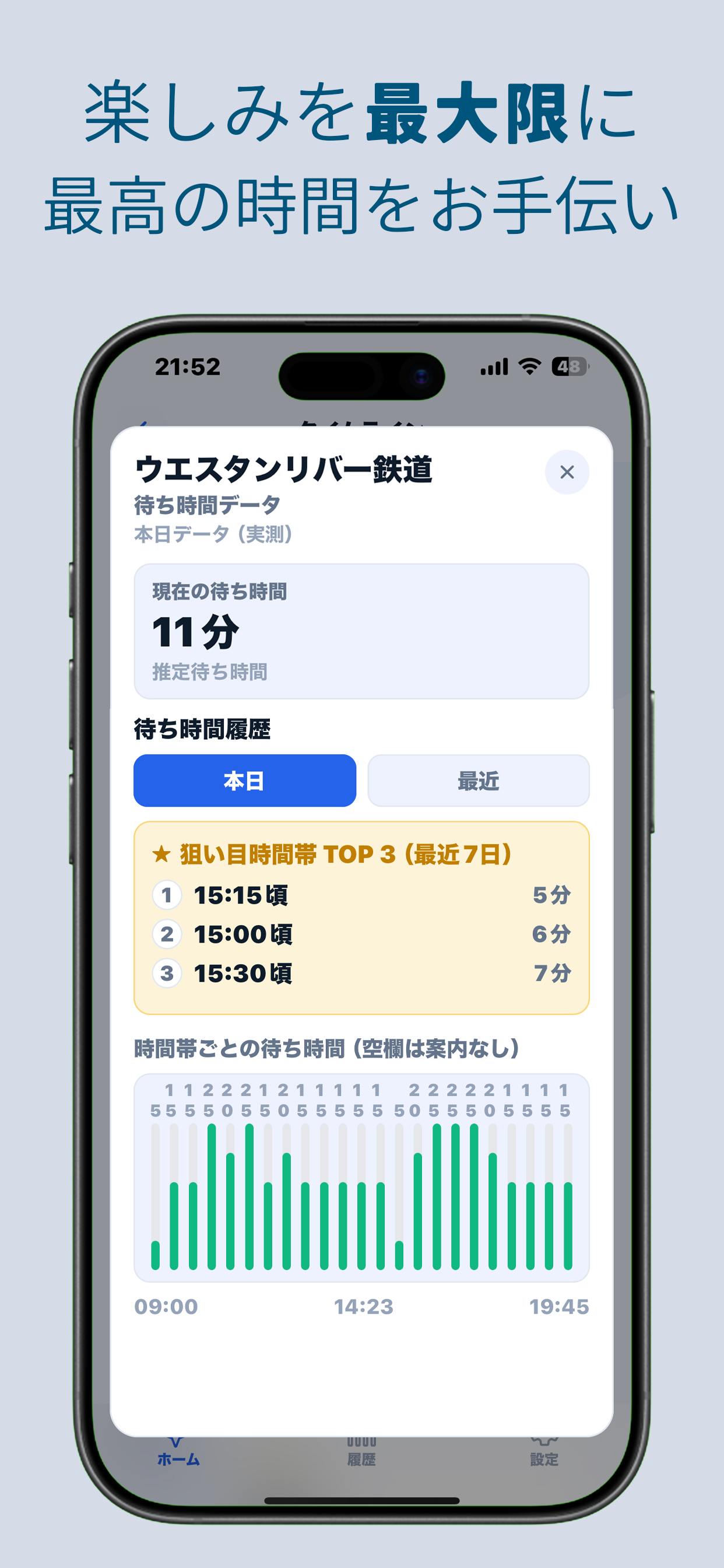 待ち時間を回避 - TDL TDS screenshot 3
