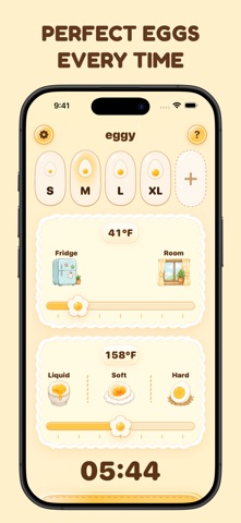 egg timer: cute eggy iPhone screenshot