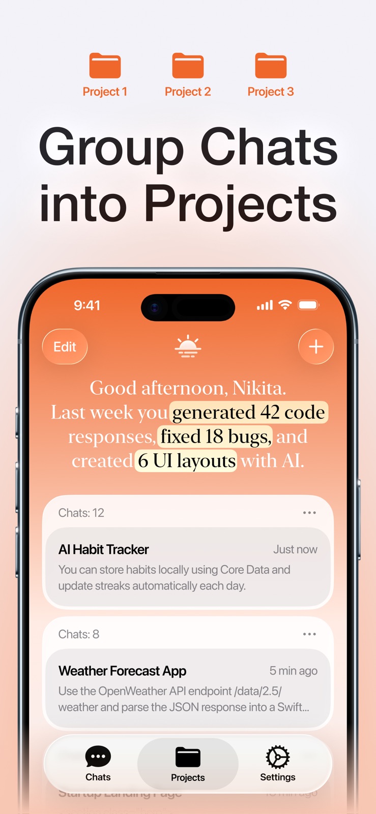 Base44 IDE, AI Code Assistant iphone screenshot 4