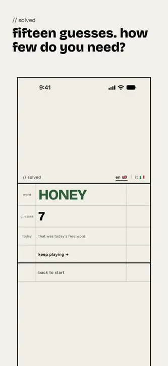 Cloword screenshot 4