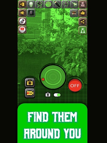 Ghost detector - Radar camera iPad screenshot