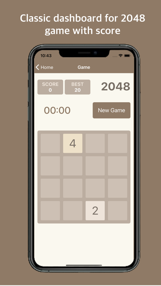 #2. 2048 - puzzle number 4096 (iOS) 由: Softnoesis