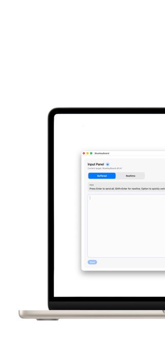 BlueKeyBoard: Remote Keyboard Screenshot 2 of 3