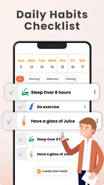 Daily Habit Tracker, Planner
