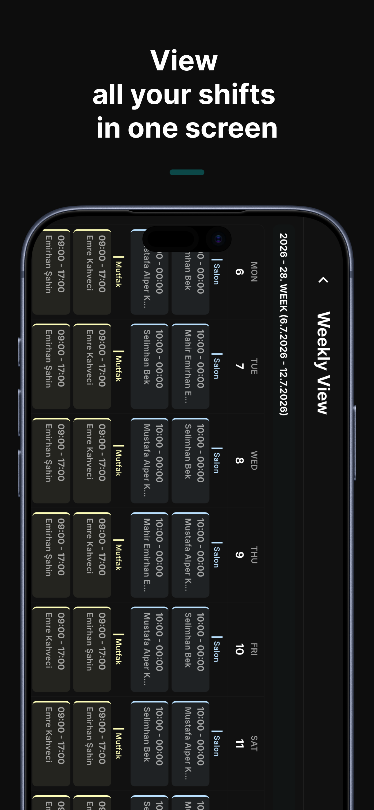 Shifter: Shift & Team Ops