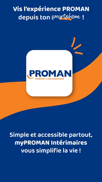 myPROMAN Intérimaires Screenshot