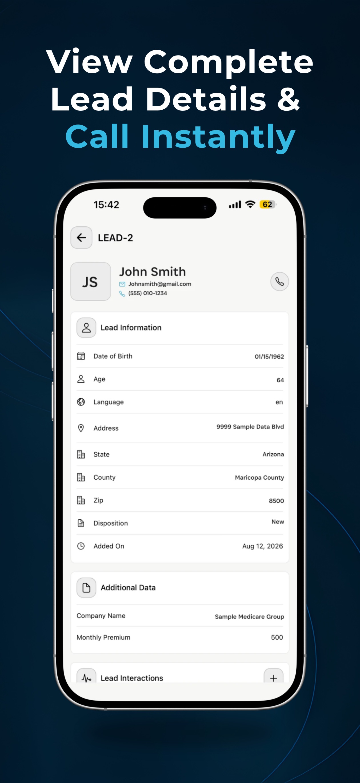 Screenshot 4 of Genesis Leads