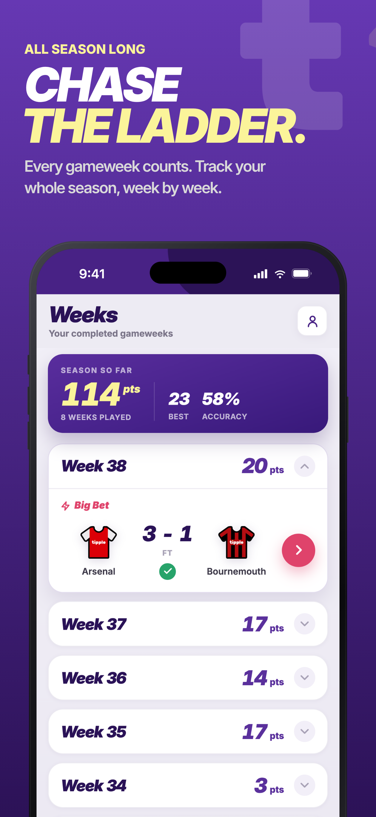 Tipple Sports screenshot 5