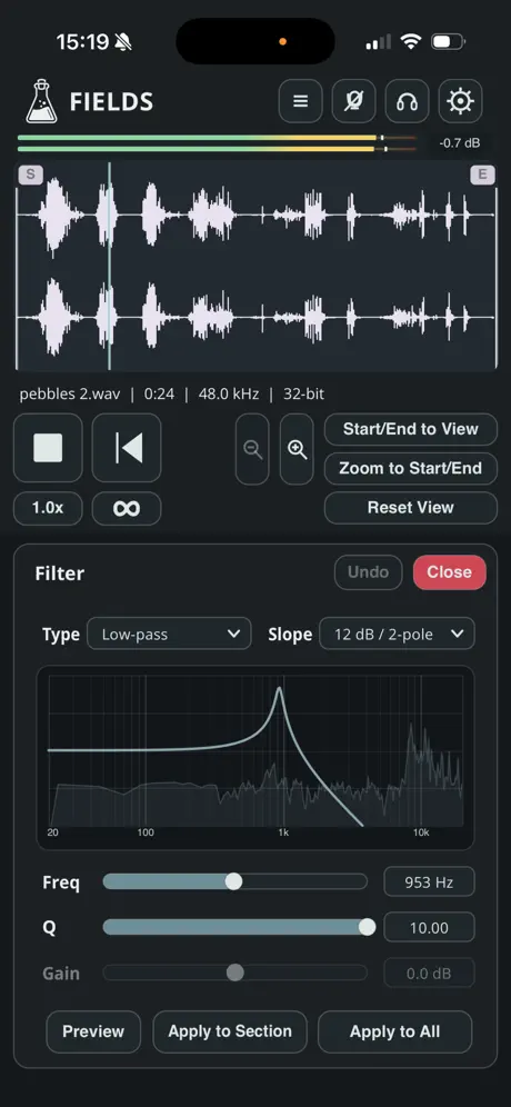 Fields - Audio Recorder screenshot 4