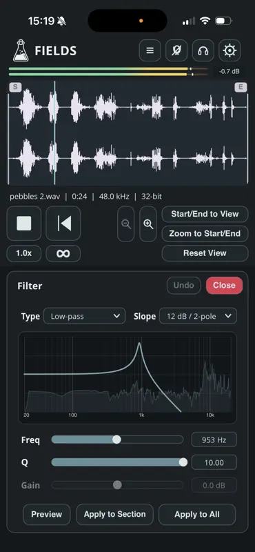 Fields - Audio Recorder screenshot 4 of 6