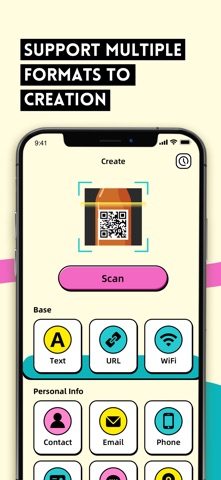 Qryon Scan-QR Maker,Reader Screenshot 3 of 4