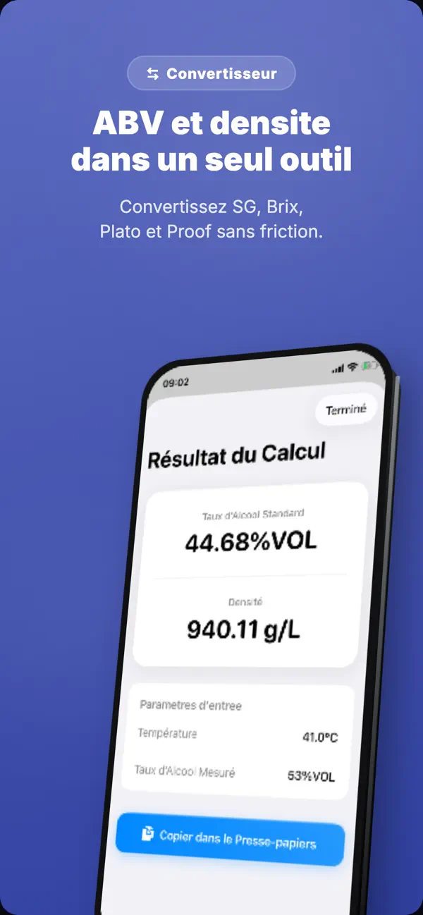 Screenshot #3 pour ABV Brassage & Distillation