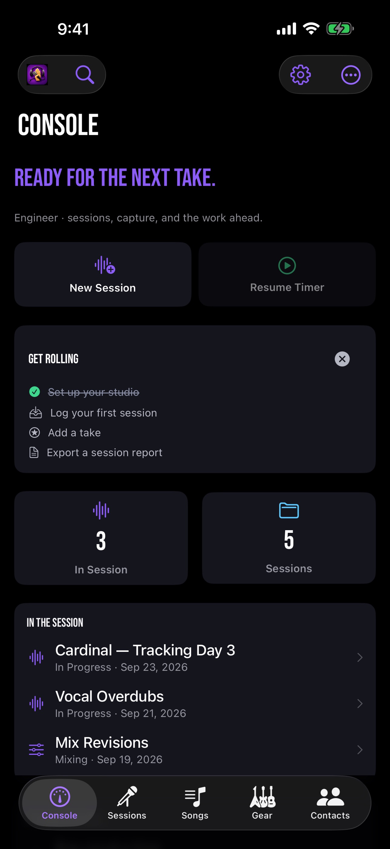 Screenshot 1 of StudioHand