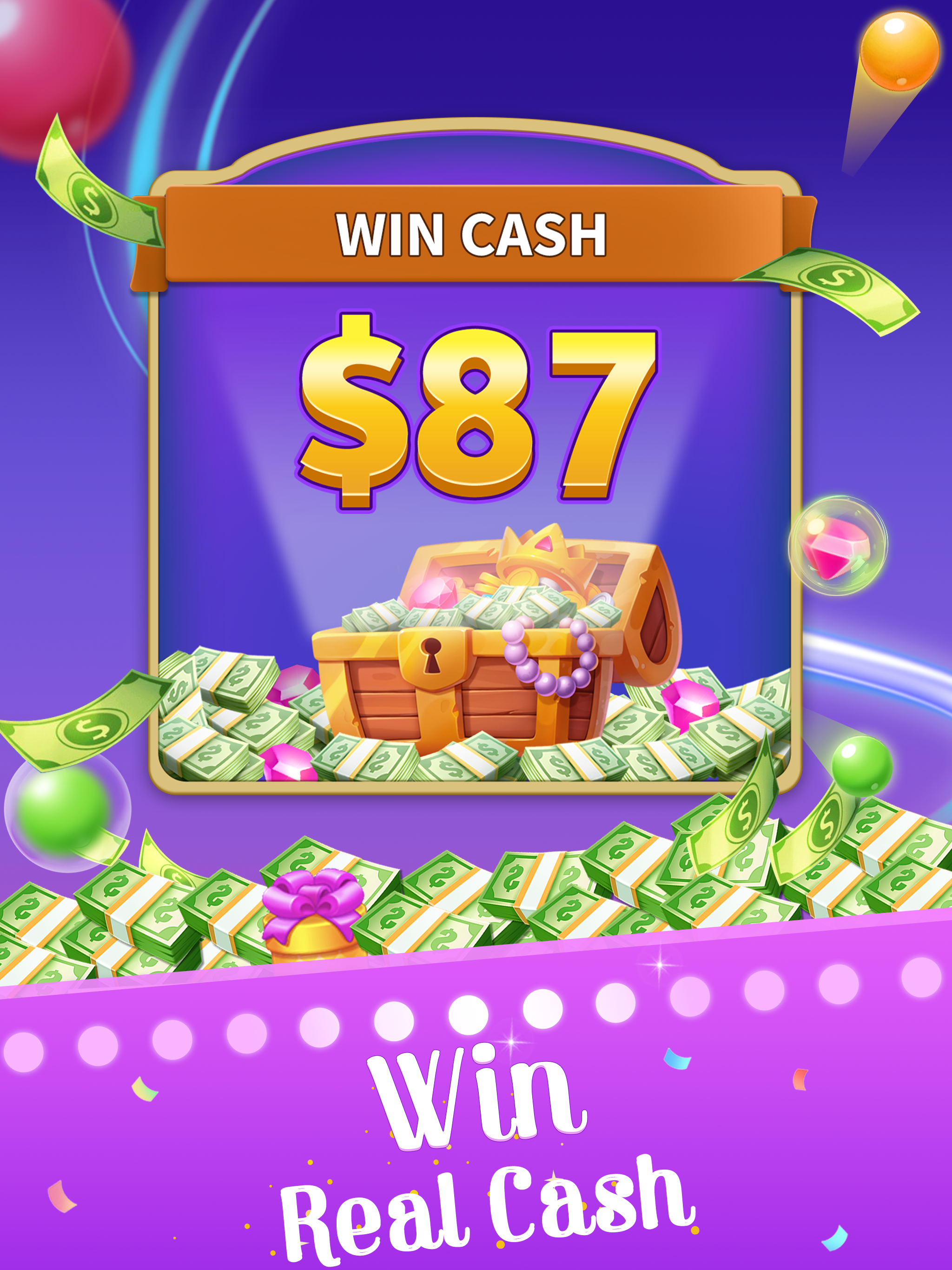 Bubble Treasure: Win Real Cash