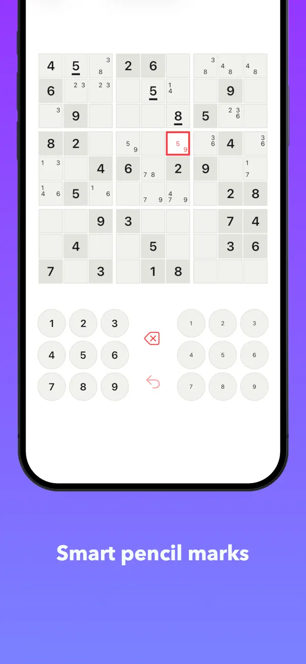 Screenshot #2 pour Apparent Sudoku