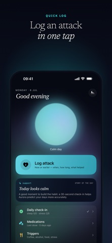 Aurora — Migraine Diary Screenshot 2 of 7